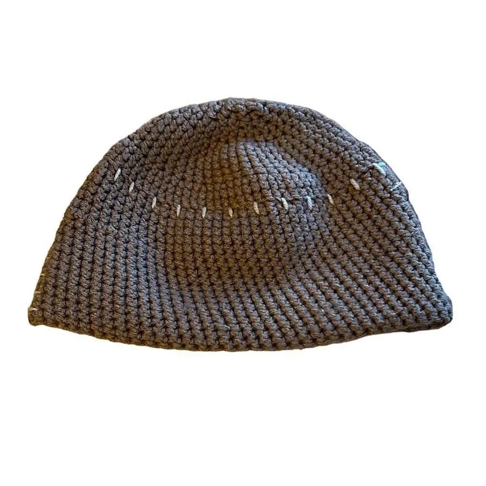 Vintage Shadows In The Nyte Kid's Brown Halloween Ghost Beanie Hat 10